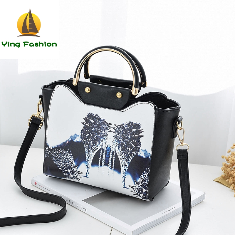 YING FASHION Women Handbag New Trend of Bags Printed Pattern Shoulder Handbags Women HB8615