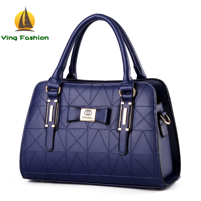 YING FASHION New Hot Luxury Brand Ladi Bags PU Leather Shoulder Bags Handbags Women HB8885