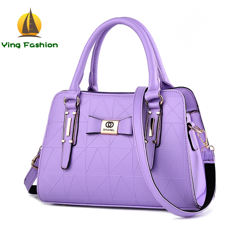 YING FASHION New Hot Luxury Brand Ladi Bags PU Leather Shoulder Bags Handbags Women HB8885