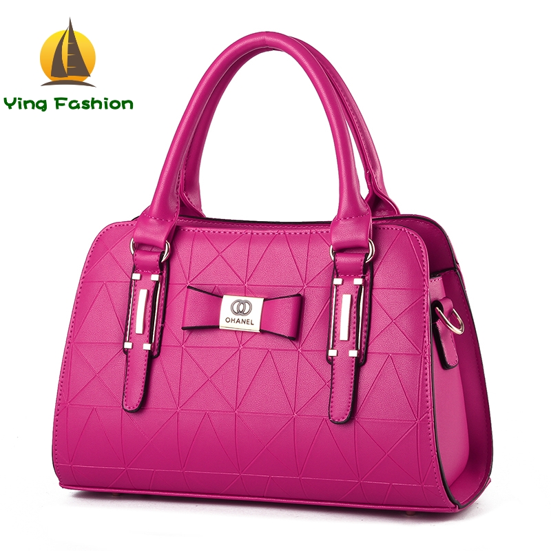YING FASHION New Hot Luxury Brand Ladi Bags PU Leather Shoulder Bags Handbags Women HB8885