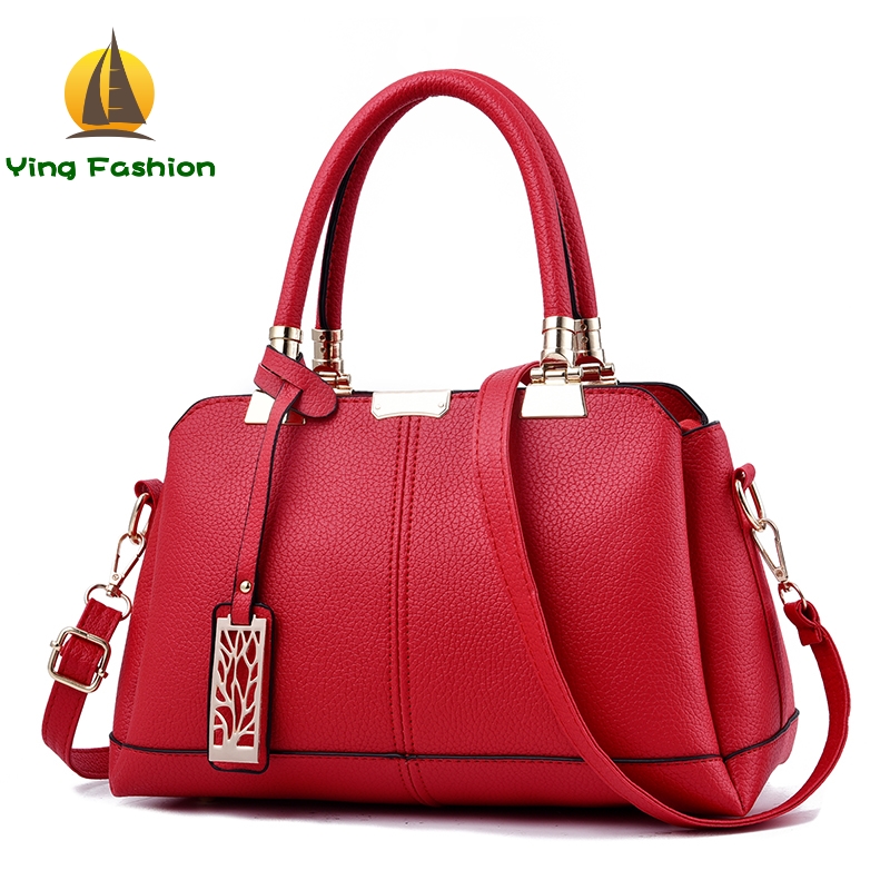 YING FASHION Leather Women Handbags Purses Sequined Soft Messenger Bags for Crossbody Bags HB8632