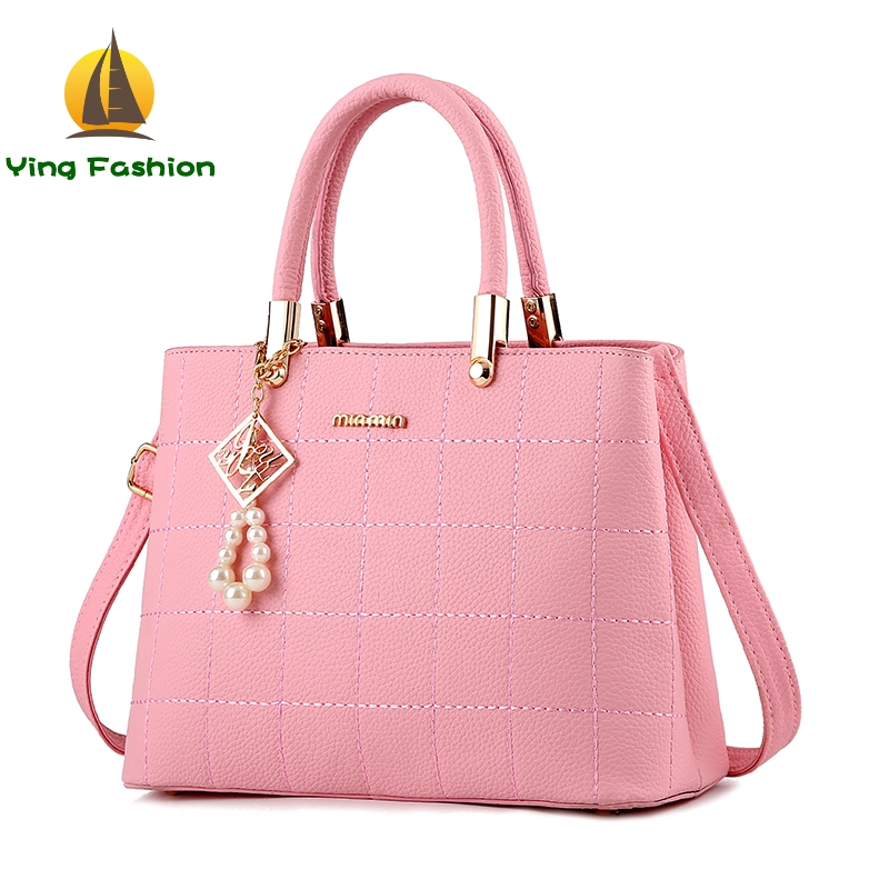 YING FASHION Women Handbags 1PC Set PU Leather Messenger Shoulder Bags Women HB8902