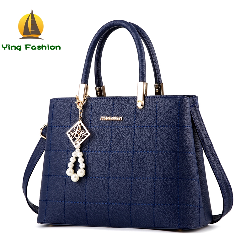 YING FASHION Women Handbags 1PC Set PU Leather Messenger Shoulder Bags Women HB8902