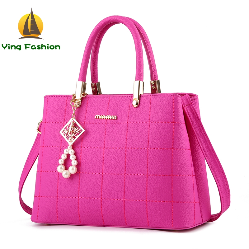 YING FASHION Women Handbags 1PC Set PU Leather Messenger Shoulder Bags Women HB8902