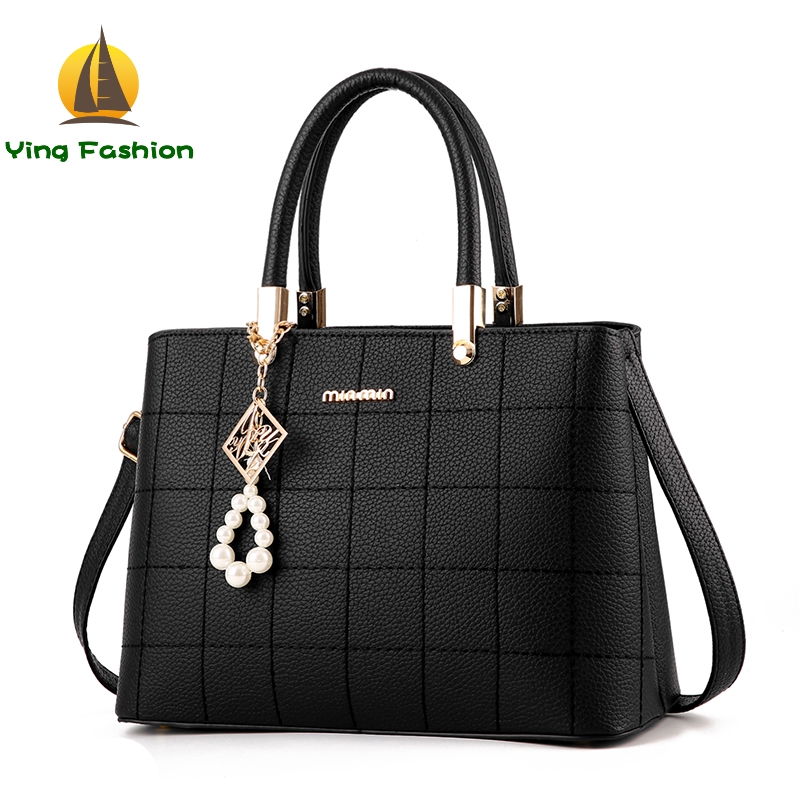 YING FASHION Women Handbags 1PC Set PU Leather Messenger Shoulder Bags Women HB8902