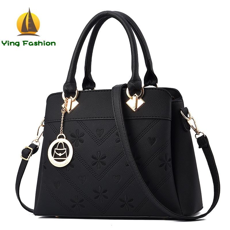 YING FASHION Female Totes Occident Style Elegant Office Ladies Handbags HB8571