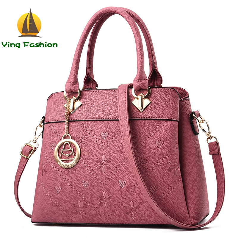 YING FASHION Female Totes Occident Style Elegant Office Ladies Handbags HB8571