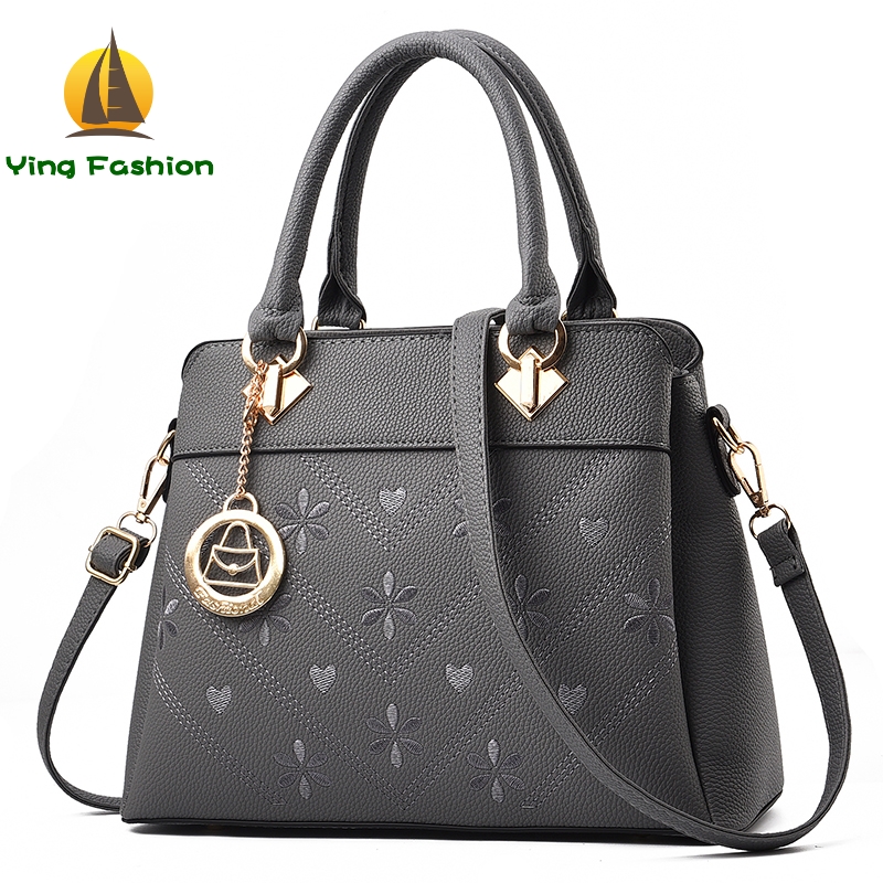 YING FASHION Female Totes Occident Style Elegant Office Ladies Handbags HB8571