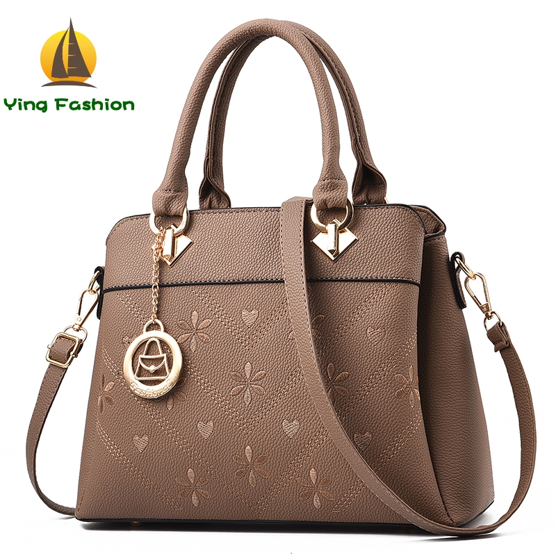 YING FASHION Female Totes Occident Style Elegant Office Ladies Handbags HB8571