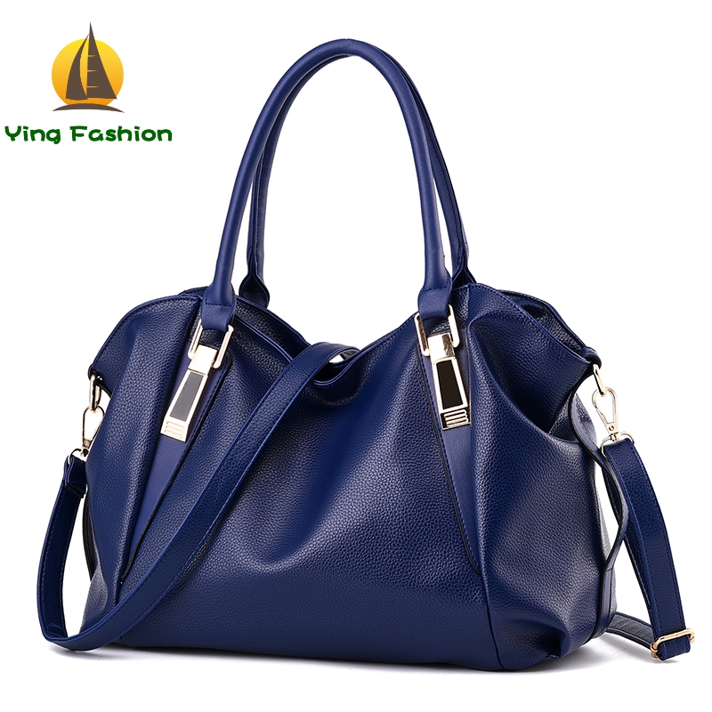 YING FASHION Women Handbag PU Leather Ladies Portable Shoulder Bag Office Ladies Party Bags HB8835