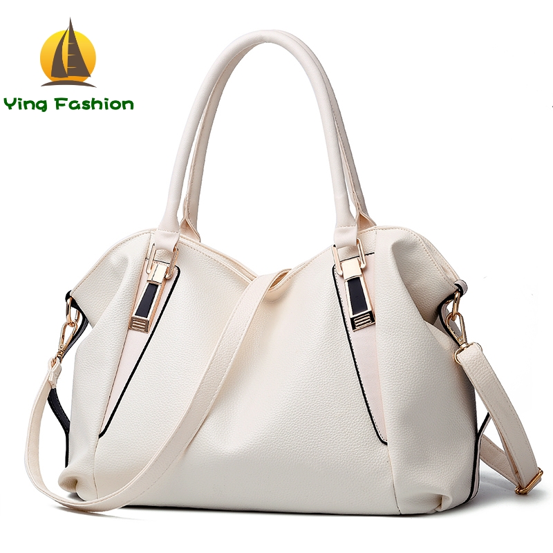 YING FASHION Women Handbag PU Leather Ladies Portable Shoulder Bag Office Ladies Party Bags HB8835