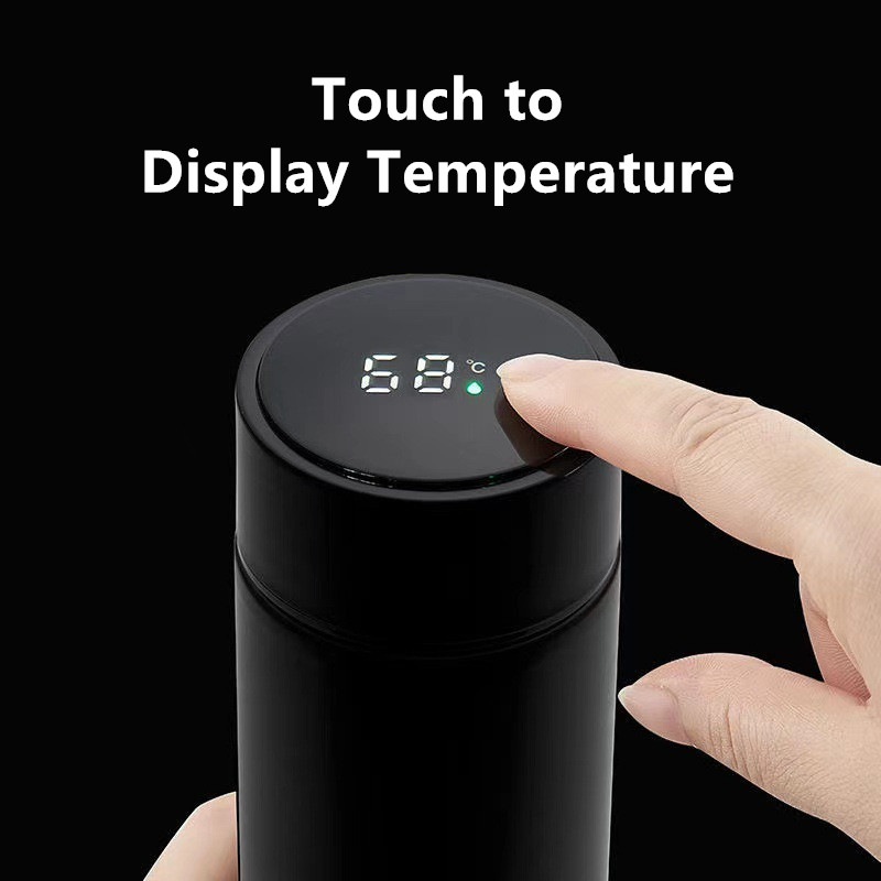 Thermos Flask Thermos Bottle Thermos Cup With Temperature Display 500ML