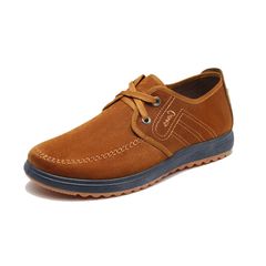 Shoes Men Shoes Loafers Slip-Ons Rubber Shoes Casual Shoes Tods Shoes Suede Office Business Shoes Classic Loafers Shoes Brown 41