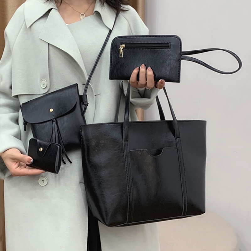 4 PCS/Serts Bags Women Handbags For Women Bags Ladies Bags Crossbody Bags Shoulder Bags Purse Wallet Classic Elegant On Sale Discount