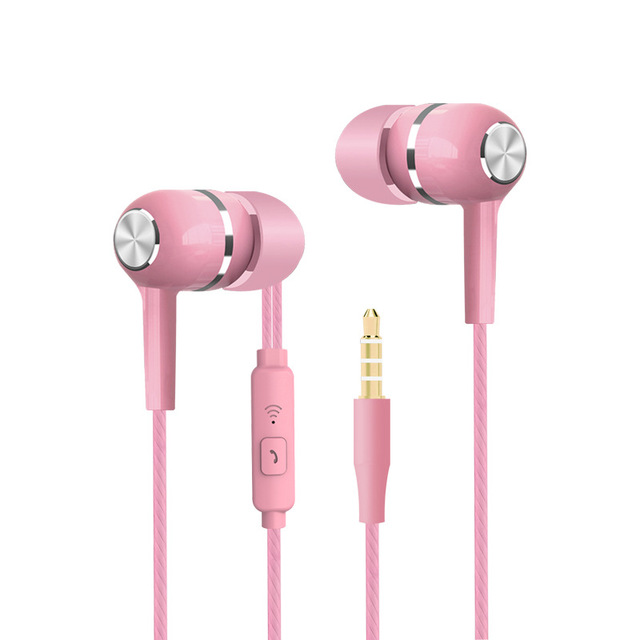 2019 New Wired Subwoofer 3.5mm Crack Color Headphones Earphones With Microphone Handsfree