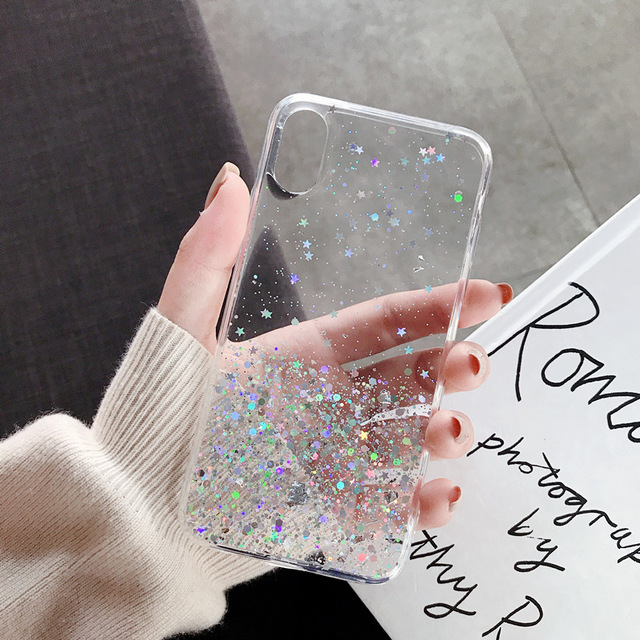Huawei P10 P20 P30 Lite Mate 20 Pro PSmart Plus sequin soft protective case