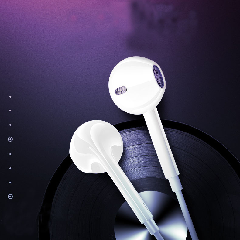 Earbuds/Earphones/Headphones, Premium in-Ear Wired Headphones with Remote &amp; Mic Compatible Android