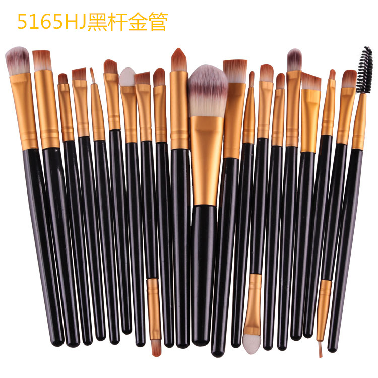 20Pcs/Set Makeup Brushes Powder Brush/Eye Shadow Brush/Eyebrow Brush/Lip Brush Makeup Beauty
