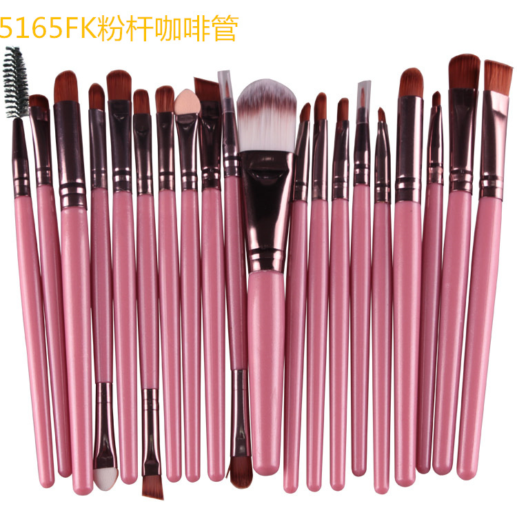 20Pcs/Set Makeup Brushes Powder Brush/Eye Shadow Brush/Eyebrow Brush/Lip Brush Makeup Beauty