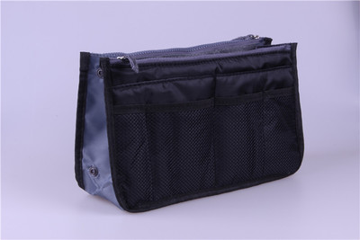 Organizer Insert Bag Nylon Travel Insert Handbag Purse Large Capacity Makeup Bathroom Cosmetic Bag