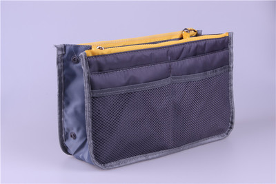 Organizer Insert Bag Nylon Travel Insert Handbag Purse Large Capacity Makeup Bathroom Cosmetic Bag
