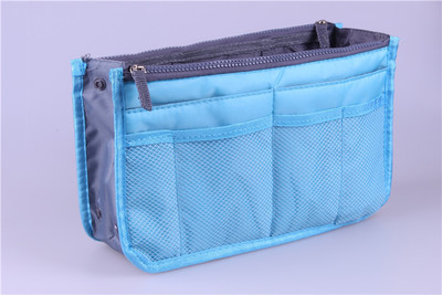 Organizer Insert Bag Nylon Travel Insert Handbag Purse Large Capacity Makeup Bathroom Cosmetic Bag