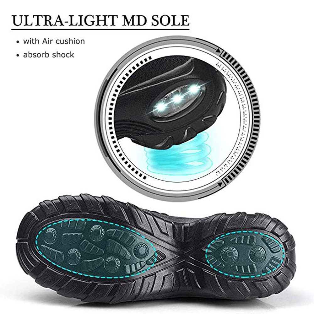 MINIQ Women Sport Running Shoes Air Cushion Breathable Soft Athletics Jogging Sport Slip-on Sneakers
