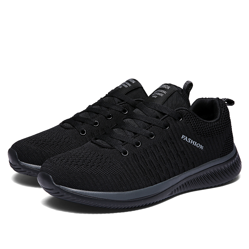 Men Fashion Casual Shoes Lace Up Sneaker Lightweight Running Shoes Plus Size