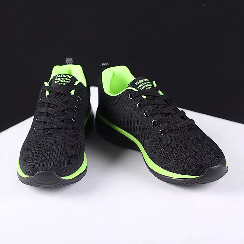 Men Fashion Casual Shoes Lace Up Sneaker Lightweight Running Shoes Plus Size