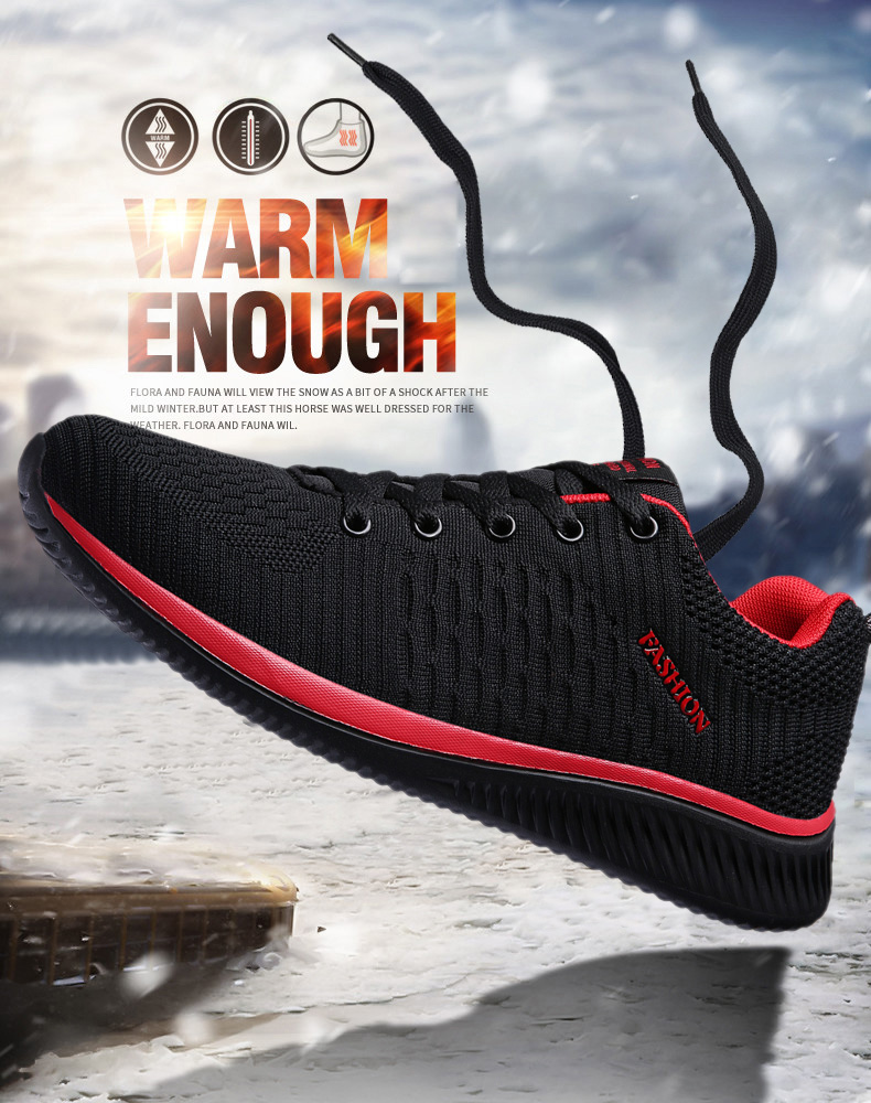 Men Fashion Casual Shoes Lace Up Sneaker Lightweight Running Shoes Plus Size