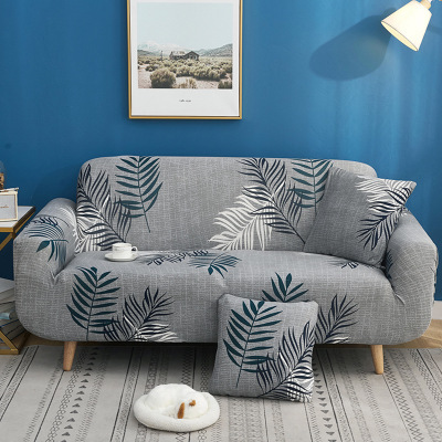 MINIQ Stretch Slipcovers Sectional Elastic Stretch Sofa Cover Couch Cover L shape Armchair Cover