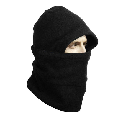 Tactical Fleece Hat Neckwear Multifunction Hood Winter Thermal Face Mask Collar Motorcycle Ride Cap