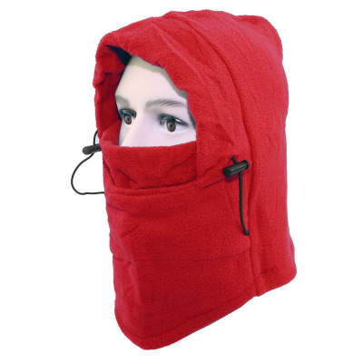 Tactical Fleece Hat Neckwear Multifunction Hood Winter Thermal Face Mask Collar Motorcycle Ride Cap