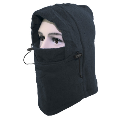 Tactical Fleece Hat Neckwear Multifunction Hood Winter Thermal Face Mask Collar Motorcycle Ride Cap