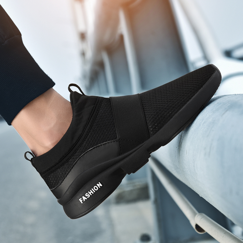 MINIQ Fashion Lightweight Men Women Sneakers Flyknit Sport Outdoor Shoes Slip On Trainner Shoes