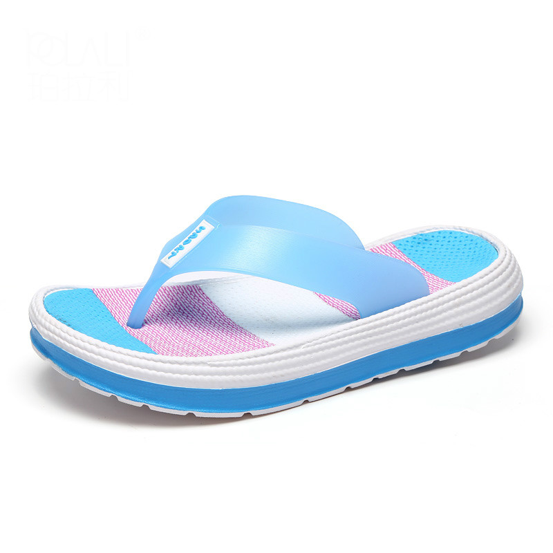 Women Comfortable Wedge Outdoor Indoor Slippers Casual Durable Flip Flops Beach Sandals Room Slipper