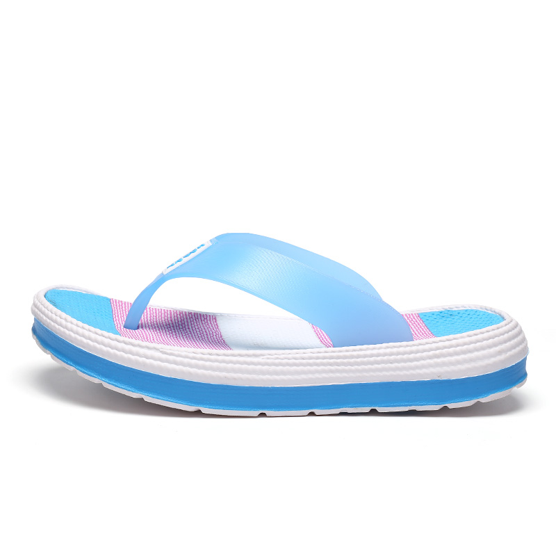 Women Comfortable Wedge Outdoor Indoor Slippers Casual Durable Flip Flops Beach Sandals Room Slipper