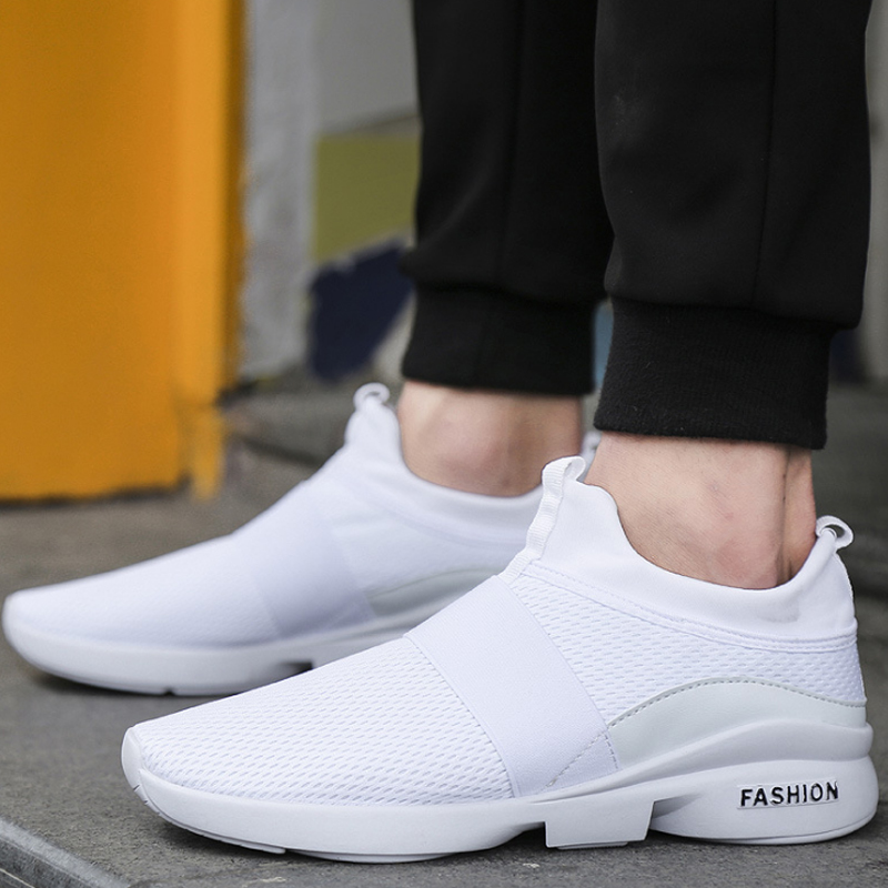 MINIQ Fashion Lightweight Men Women Sneakers Flyknit Sport Outdoor Shoes Slip On Trainner Shoes