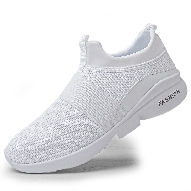 MINIQ Fashion Lightweight Men Women Sneakers Flyknit Sport Outdoor Shoes Slip On Trainner Shoes