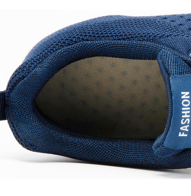 Men's Fashion Sneakers Breathable Lightweight Running Lace-Up Jogging Casual Sport Big Size Shoes