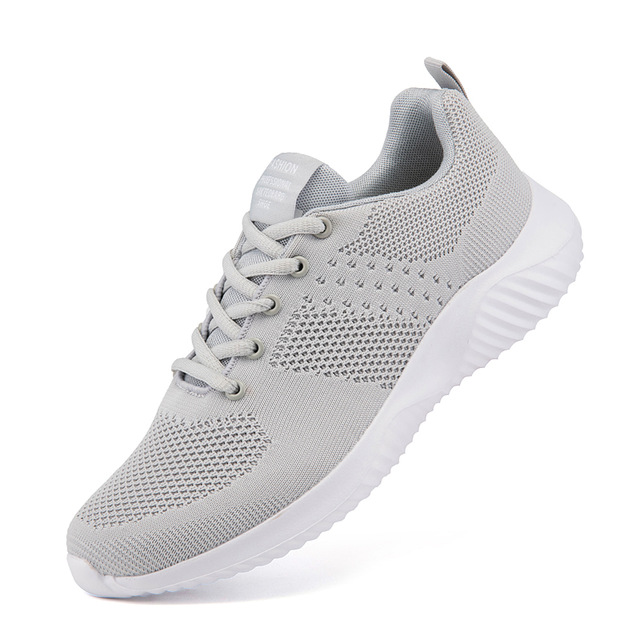 Men's Fashion Sneakers Breathable Lightweight Running Lace-Up Jogging Casual Sport Big Size Shoes