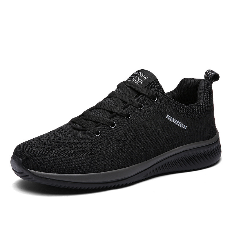 Men Fashion Casual Shoes Lace Up Sneaker Lightweight Running Shoes Plus Size