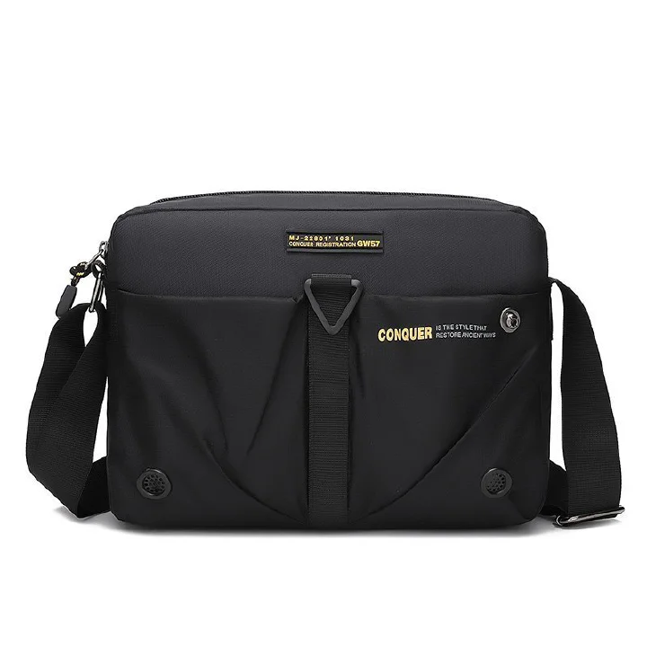 New casual men's shoulder bag large capacity cross-body bag outdoor travel commuter bag men's bag