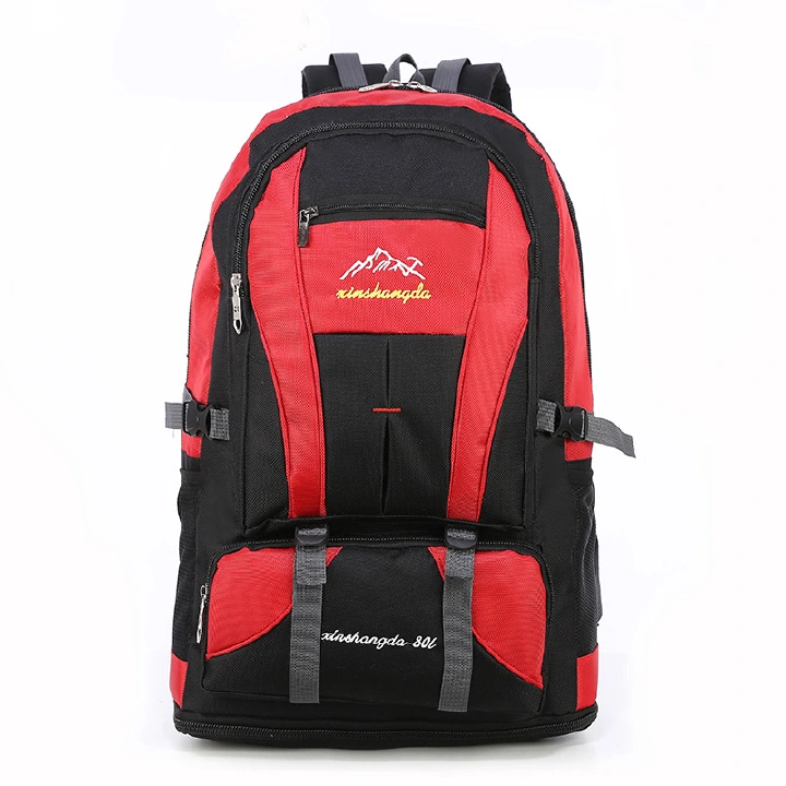 Outdoor Hiking Bag Water-Resistant High-Capacity Backpack Men And Women Camping Sports Bag