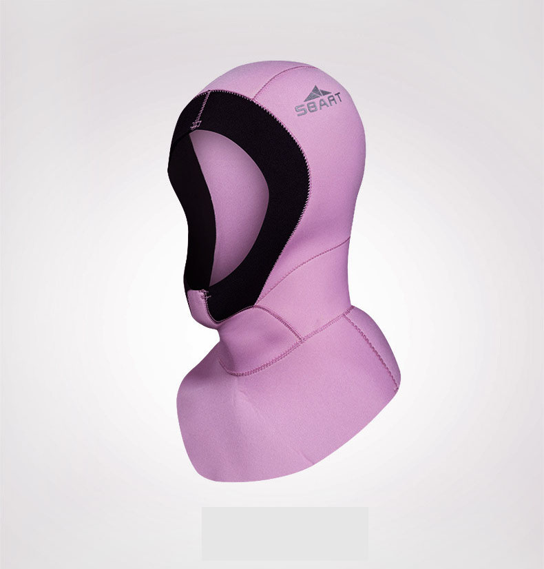 Diving headgear 3mm thick swimming cap mask face Gini diving swimming cap