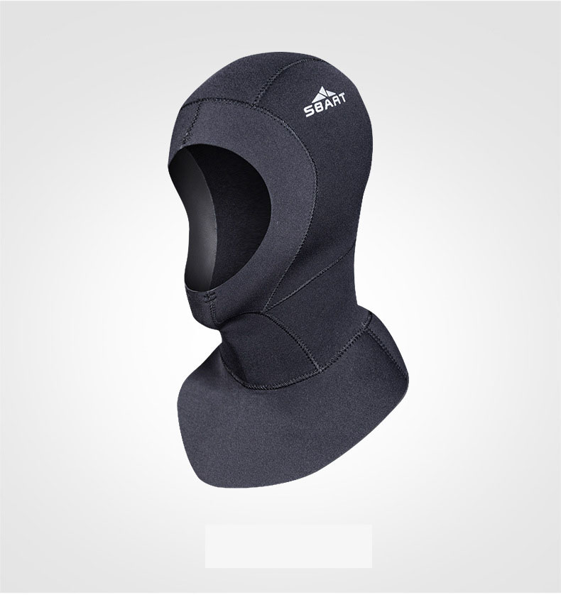 Diving headgear 3mm thick swimming cap mask face Gini diving swimming cap
