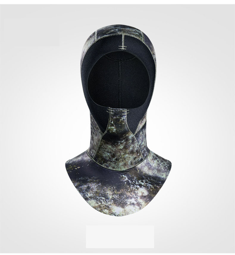Diving headgear 3mm thick swimming cap mask face Gini diving swimming cap