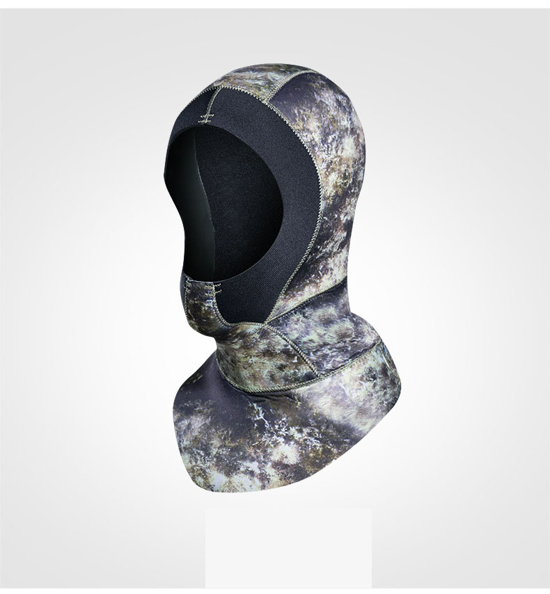 Diving headgear 3mm thick swimming cap mask face Gini diving swimming cap
