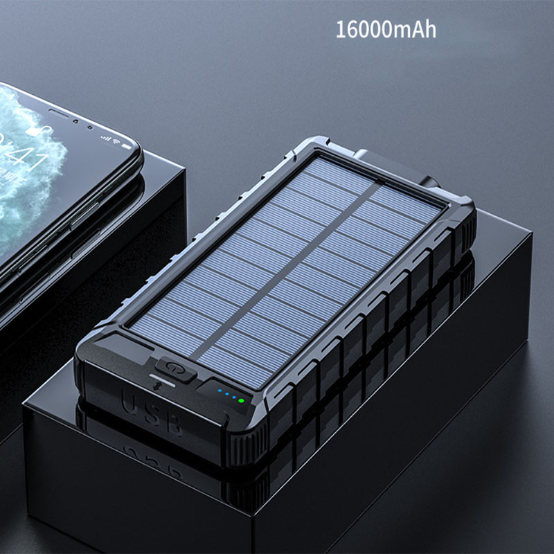 New solar wireless charger outdoor PD fast charging 20000 Ma mobile power supply