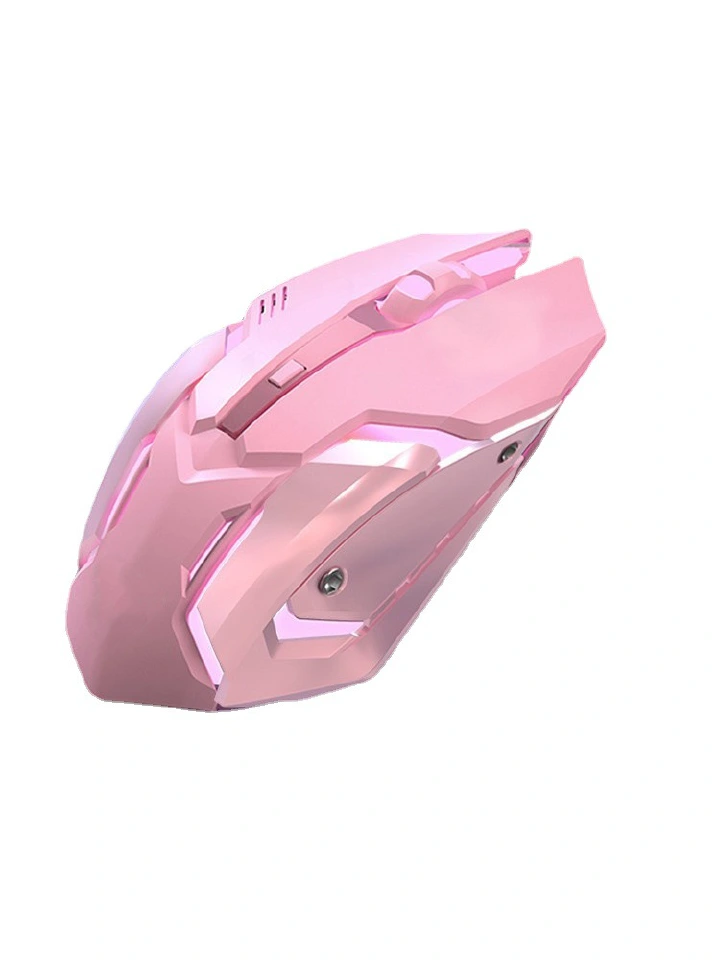 G304 Pink Wireless Charging Mouse Mechanical Gaming Gaming RGB Mute Mouse
